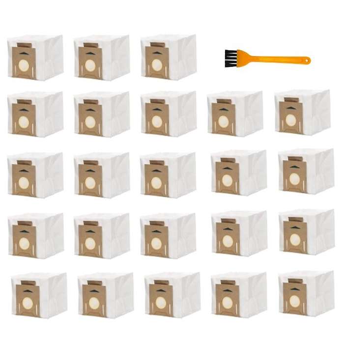 24pcs for Ecovacs Deebot T8 Aivi/t8 Max /t8 Power/t8 Pro Dust Bag