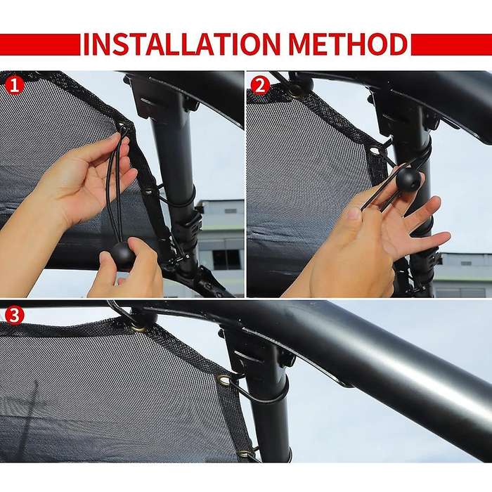Roof Top Netting Sunshade Cover Insulation Net for Polaris Rzr Pro