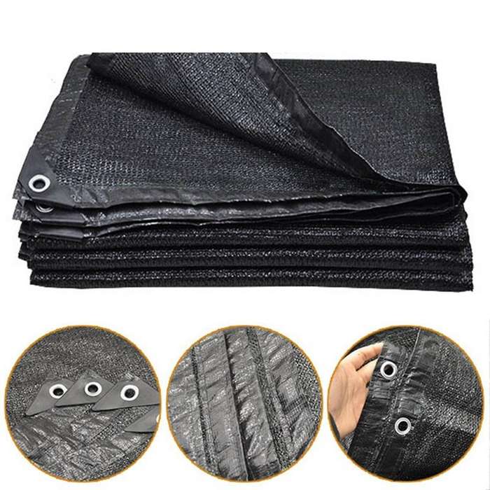 Outdoor Garden Anti-uv Shade Sails Sunblock Shade Cloth Net 2x6m