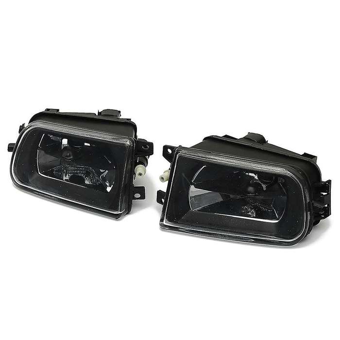 2x Front Driving Bumper Fog Light Lamp for Bmw E39 528i Black