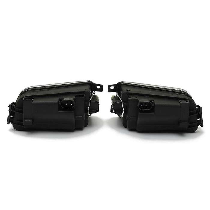 2x Front Driving Bumper Fog Light Lamp for Bmw E39 528i Black
