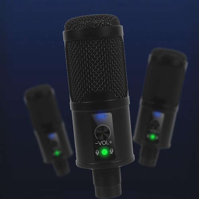 Professional Condenser Usb Computer Microphone Kit with Arm Stand A