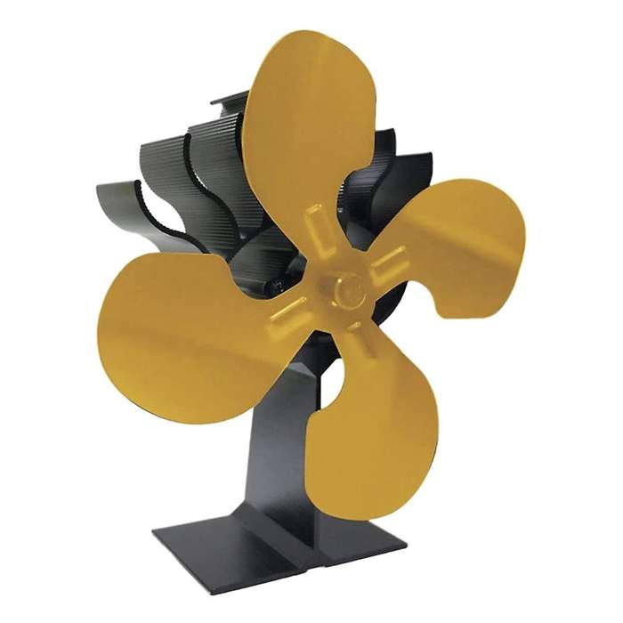 Heat Powered Stove Fan Fireplace Fan for Wood Log Burner Fireplace B