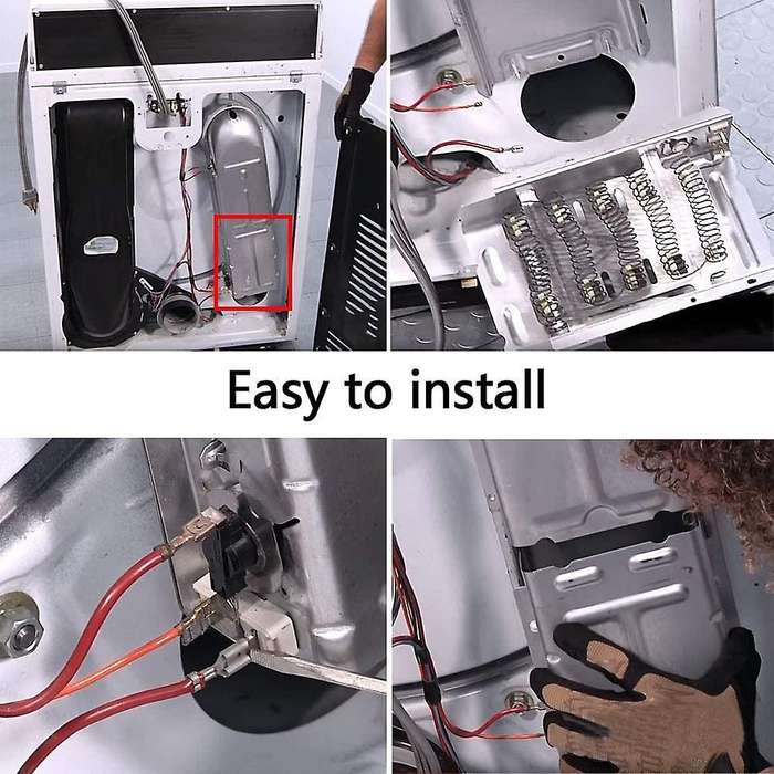 279838 Dryer Heating Elements Kit Thermal Fuse & Dryer Thermostat