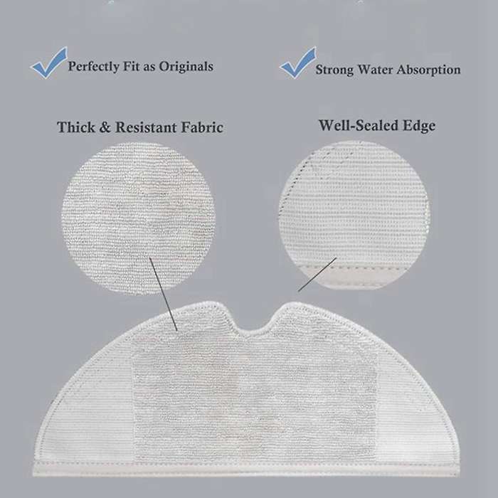 Main Brush Side Brush Filters Mop Cloth Water Tank for Mijia 1c Robot