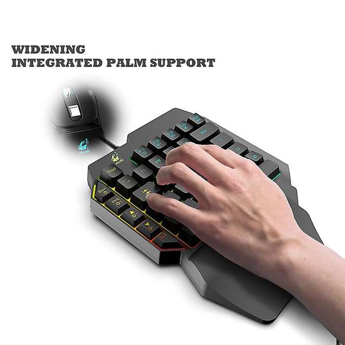 3 In 1 Bluetooth Gaming Keyboard Mouse Converter Combo for Smartphone