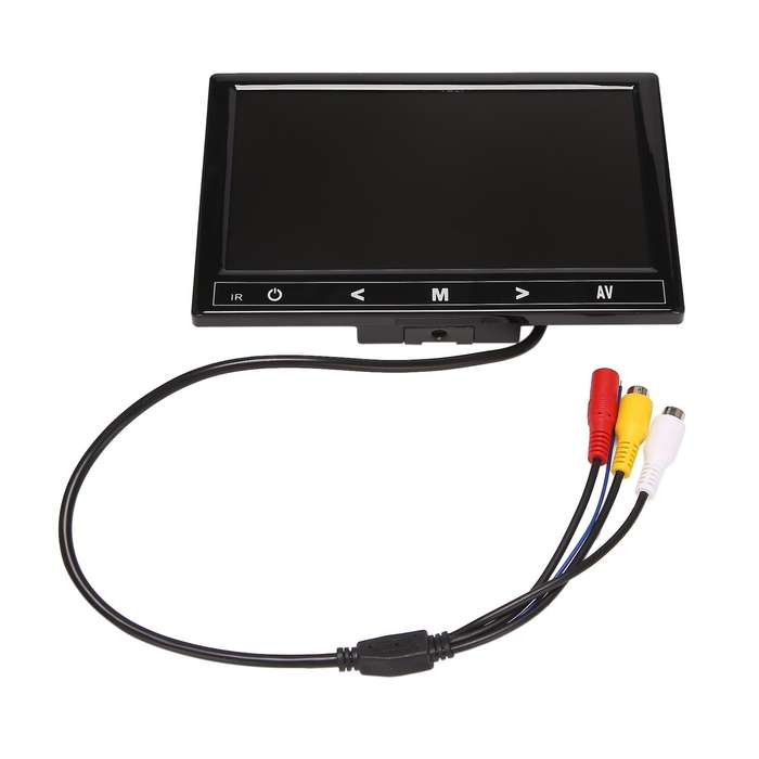 12v-24v 7inch Tft Lcd Hd Monitor Contact Screen for Car Backup Camera