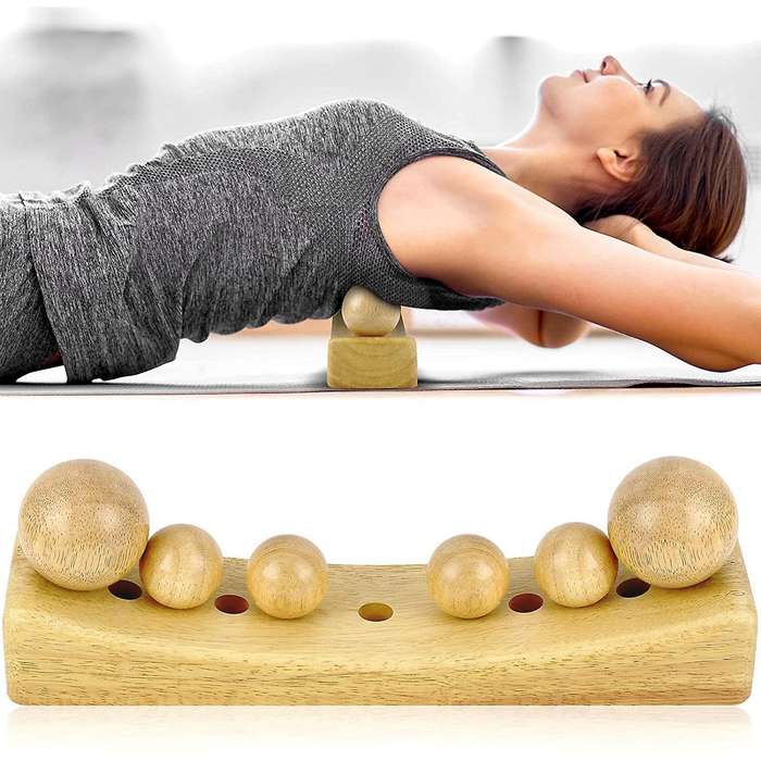 Psoas Release Tool,body Massage for Back Pain with 6 Massage Heads