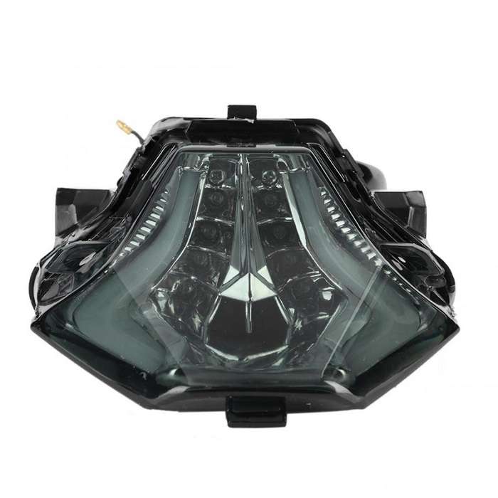 Motorcycle Rear Led Tail Light Blue Light Brake Turn Signals Lamp