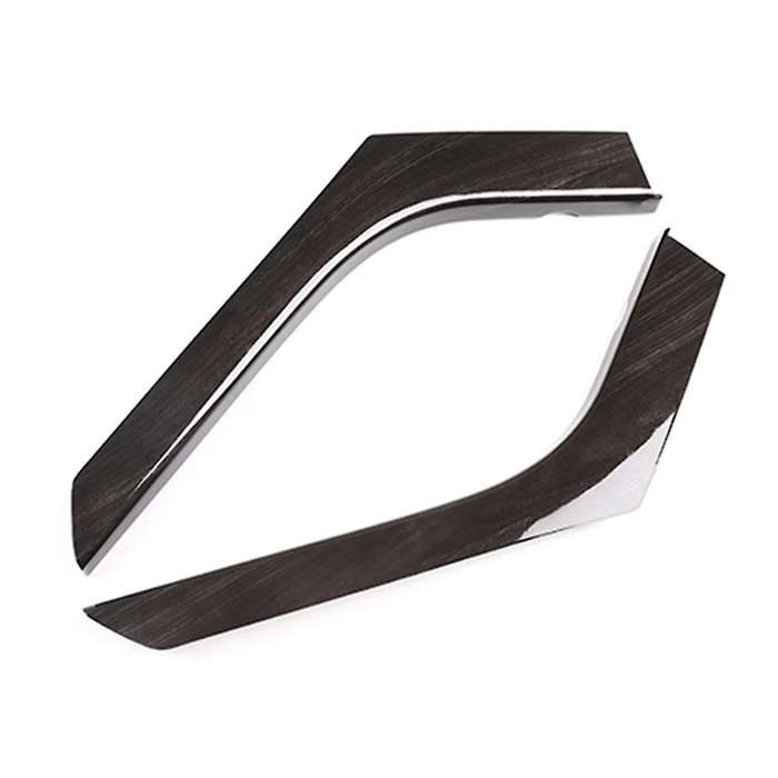 Center Console Strips for Landrover Evoque 2012-2018 Black Wood Grain