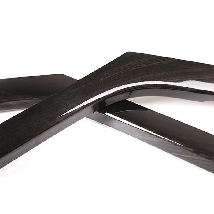 Center Console Strips for Landrover Evoque 2012-2018 Black Wood Grain