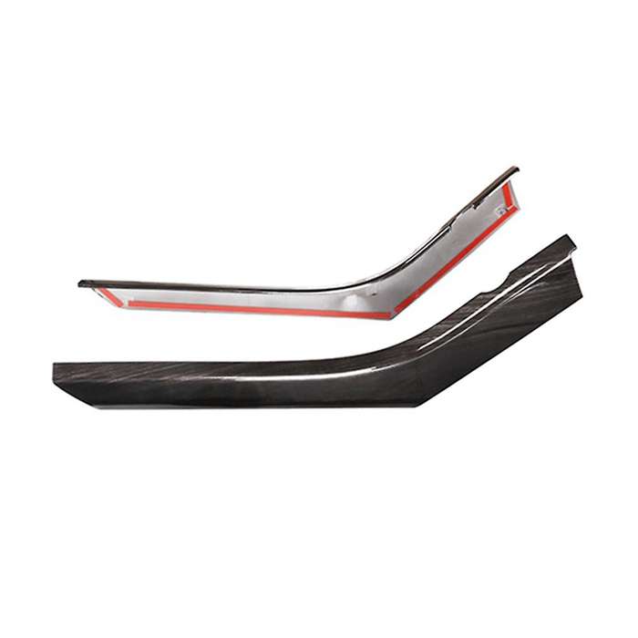 Center Console Strips for Landrover Evoque 2012-2018 Black Wood Grain