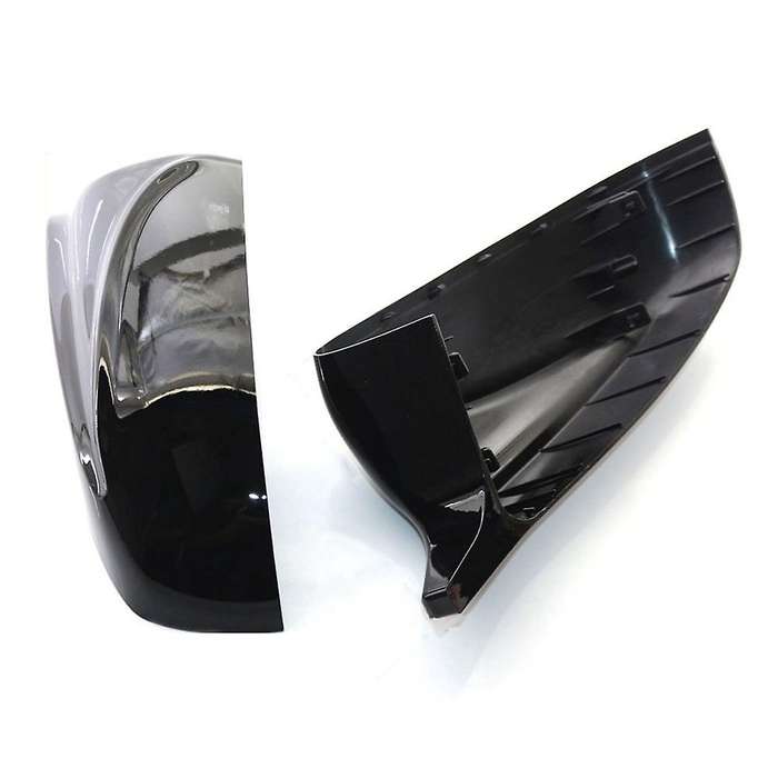View Mirror Cover Caps Bright Black for Bmw X5 E70 X6 E71 2008-2013