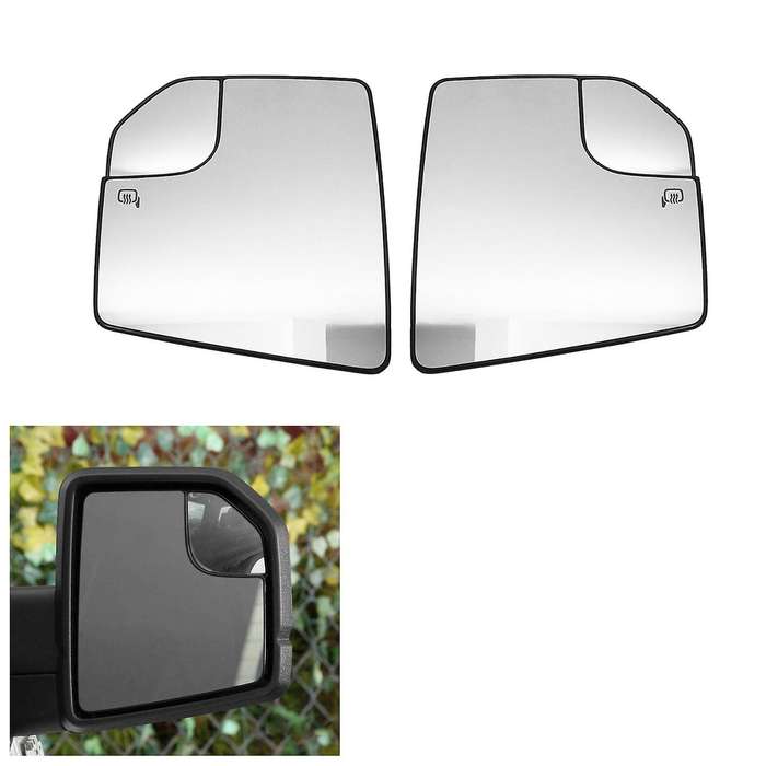 For Ford F-150 F150 2015-2020 Car Front Right Heated Lens Glass