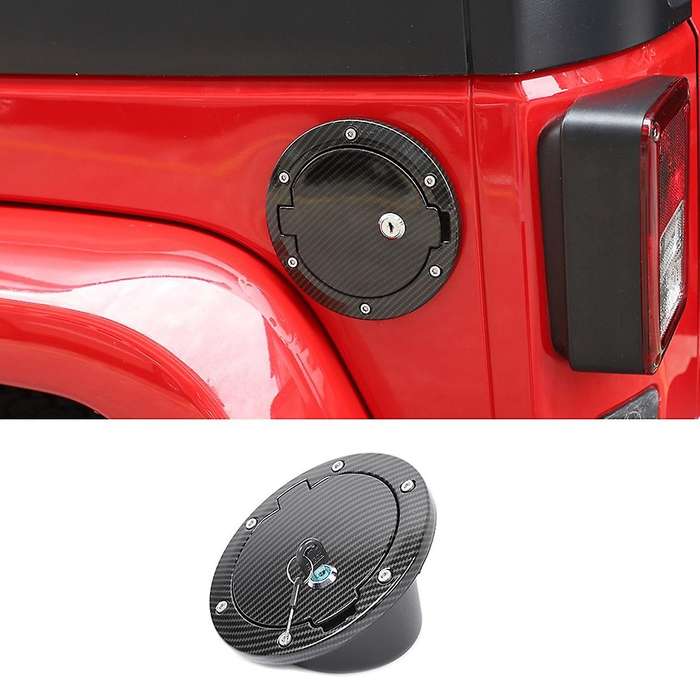 Gas Tank Cap Cover for Jeep Wrangler 2007-2017 Jk Unlimited Rubicon