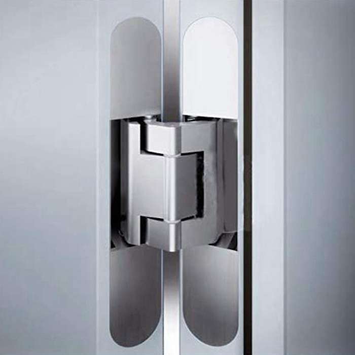 2pcs 6 Inch Concealed Door Hinges Invisible Hinges A
