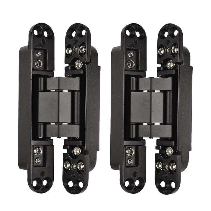 2pcs 6 Inch Concealed Door Hinges Invisible Hinges A