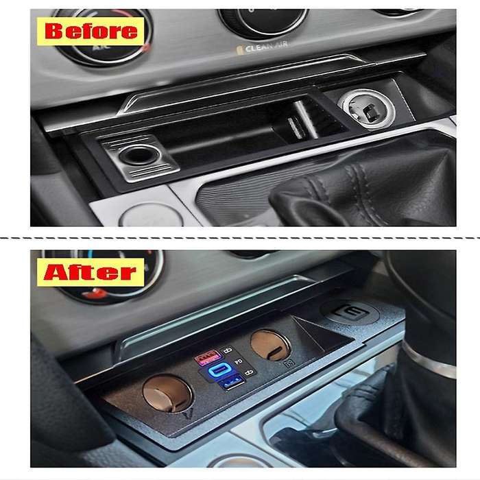 Car Charger Cigarettes Lighter for Iso For-passat B8/cc