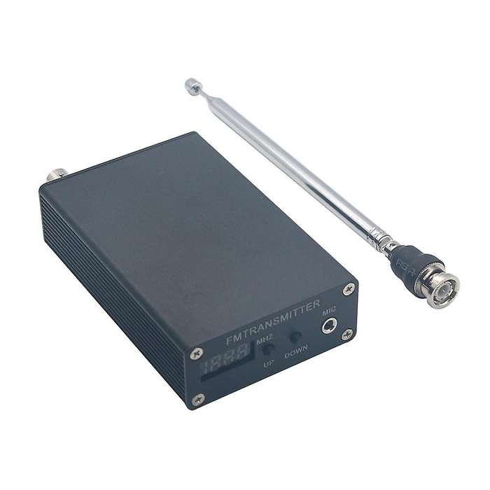 1mw Pll Stereo Fm Mp3 Transmitter Mini Radio Station(eu Plug)