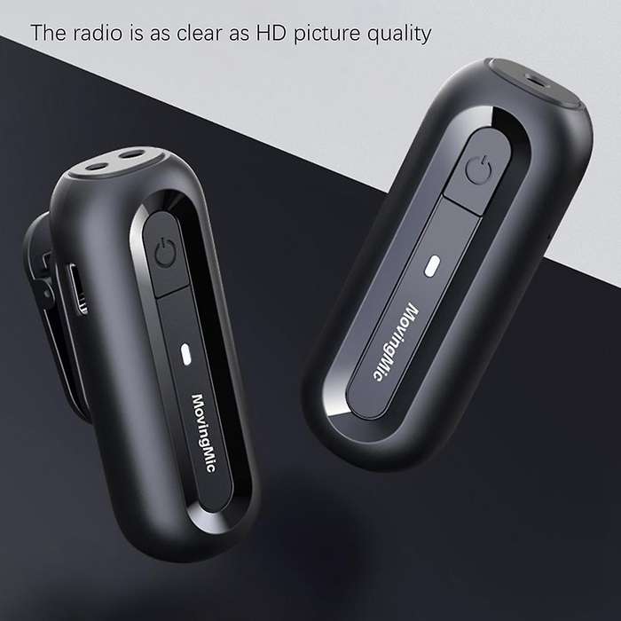 Wireless Lavalier Condenser Microphone for Recording/interview/voice