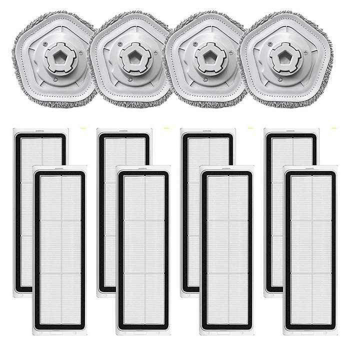 Hepa Filters Mop Pads for Xiaomi Dreame Bot W10 Robot Vacuum Cleaner
