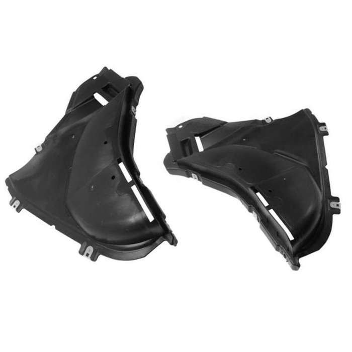 1pair Front Splash Shield Inner Fender Liner Triangle Board