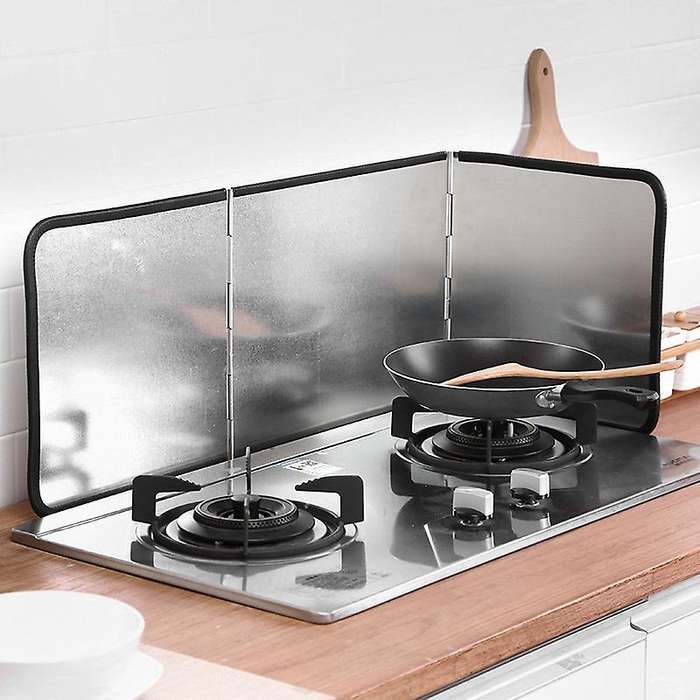 Foldable Kitchen Oil Splash Guard for Wall Block Cover