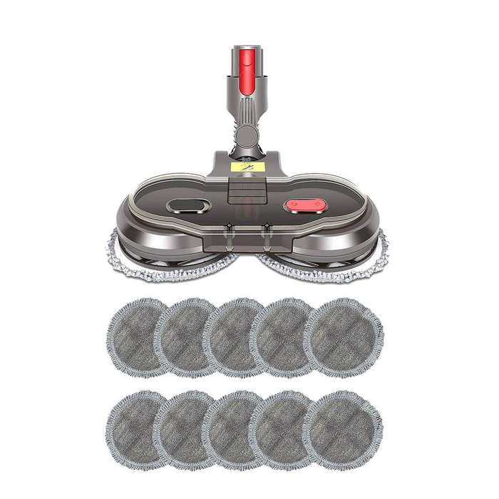 Electric Wet Dry Mopping Head Set for Dyson V7 V8 V10 V11