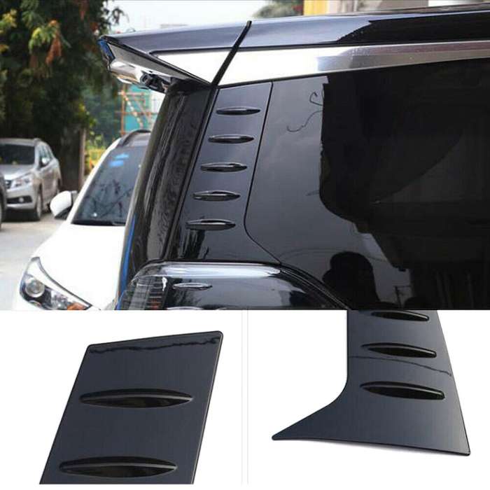 Car Rear Window Side Cover Trim for Toyota Alphard Vellfire 30 Series