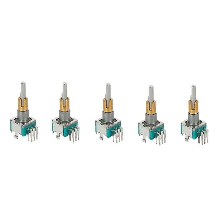 5pcs Ec11ebb24c03 Dual Axis Encoder with Switch 25mm