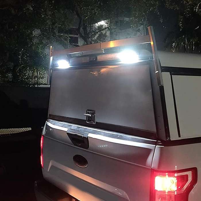 2pcs 8 Inch Rv Led Porch Awning Lights 12v Wall Lamps Strip Lights