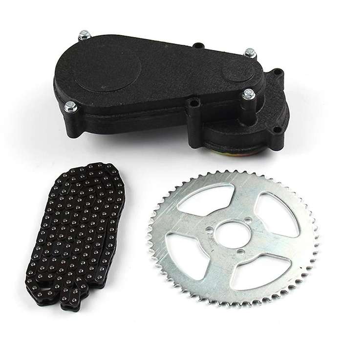 T8f 54-14t Motorcycle Clutch Gearbox with Chain for 47cc Pocket Bike