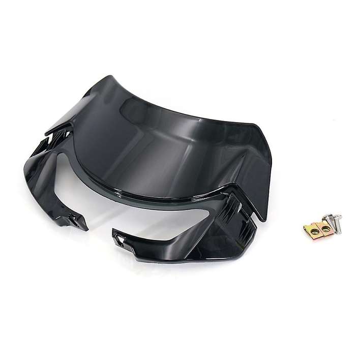 Windshield Windscreen Deflector Wind Shield Screen(black)