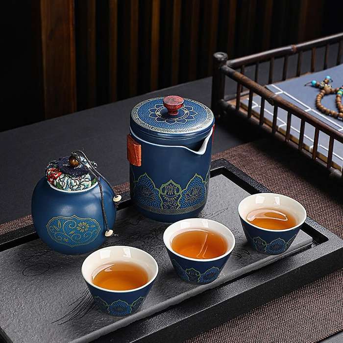 Porcelain Tea Pot Cup Set Exquisite Shape Tea Set Chinese Tea