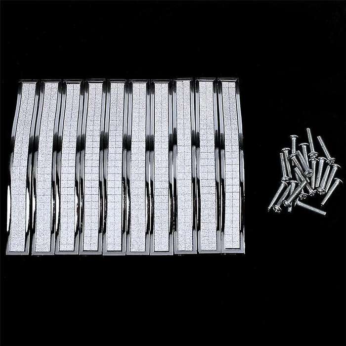 30 X Crystal Furniture Handle Bar Grip Handle Silver 128mm