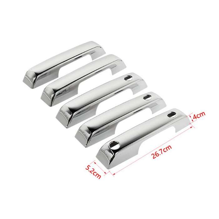 Side Door Handle Cover Trim for Ford Bronco 21-22 4-door,silver