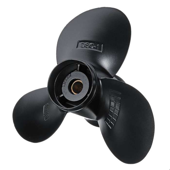 Boat Propeller for Suzuki 9.9-15hp 9 1/4 X 11 Aluminium Alloy Black