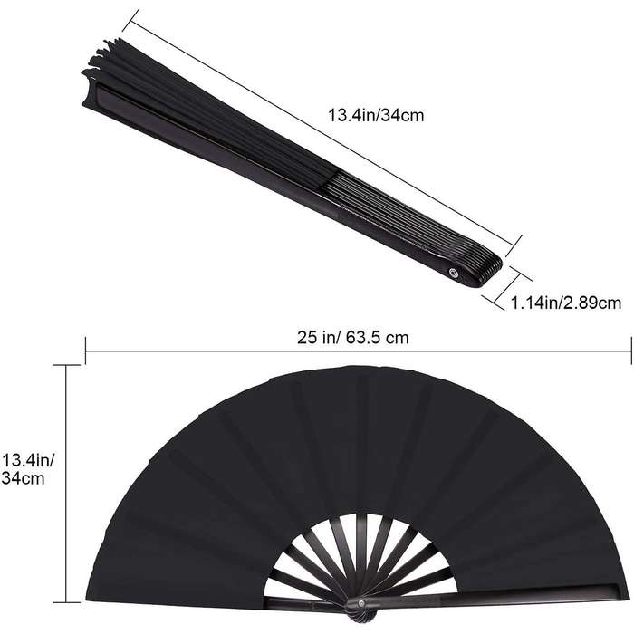 4 Pack Folding Hand Fan Hand Folding Fans Chinese Tai Chi Folding Fan