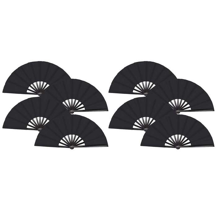 4 Pack Folding Hand Fan Hand Folding Fans Chinese Tai Chi Folding Fan