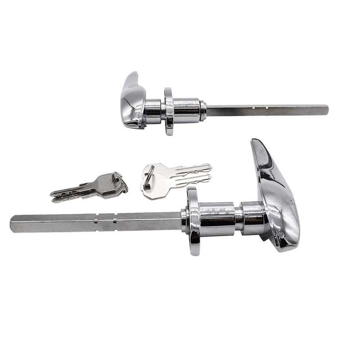 2pcs Car Door Outside Locking Handles 32 Matching Locks