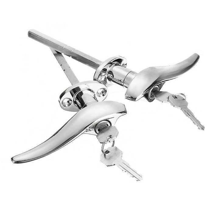 2pcs Car Door Outside Locking Handles 32 Matching Locks