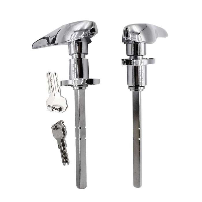 2pcs Car Door Outside Locking Handles 32 Matching Locks