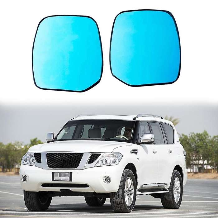 Rear View Mirror Lens Glass for Nissan Patrol Y62 Infiniti Qx56 Qx80
