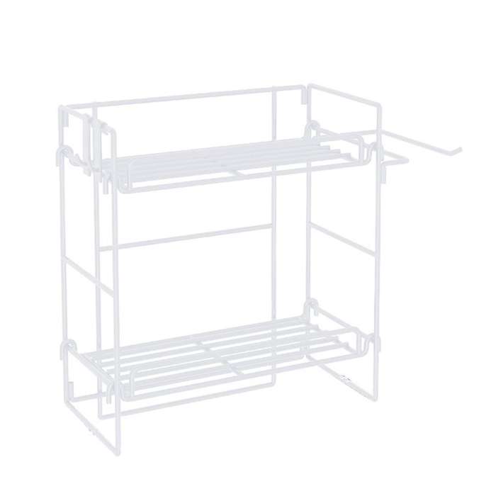 Bathroom Over The Toilet Storage Shelf, 2-tier Bathroom Toilet Rack-b