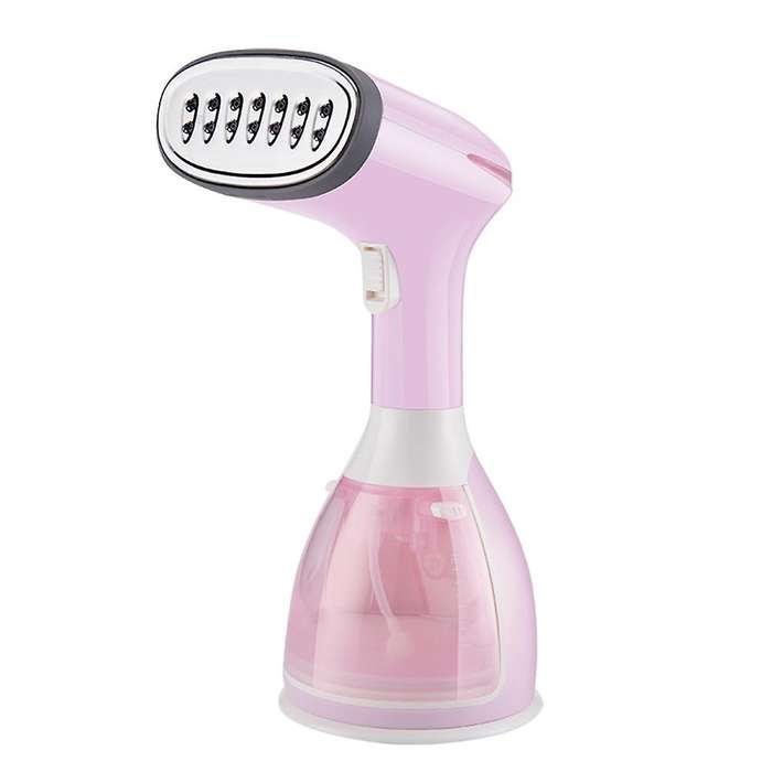 Handheld Garment Steamer Household Fabric Steam Iron Pink Eu Plug