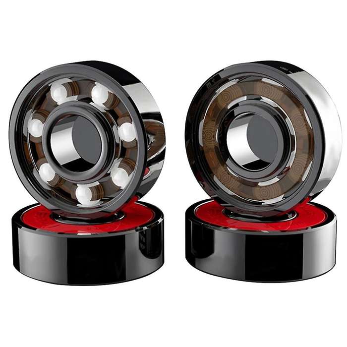 32 Pcs Ceramic Bearings Wear Resistant for Skate Skateboard Wheel