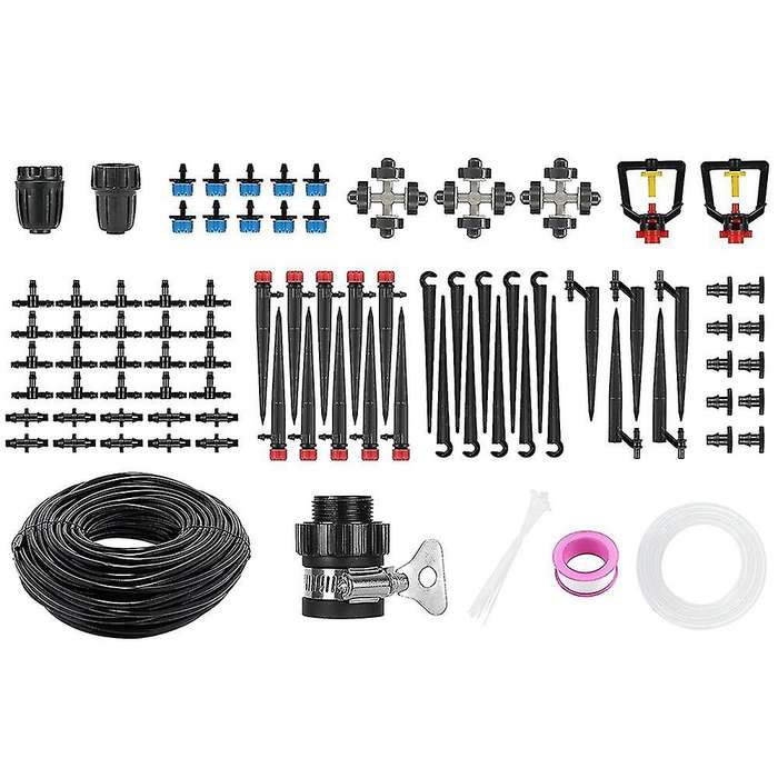 Drip Irrigation Kits, 43/141ft Garden Irrigation System