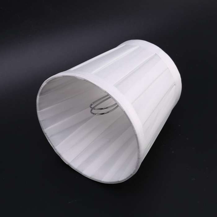Droplight Wall Lamp Candle Chandelier Shade 12 Pcs Set (solid White)
