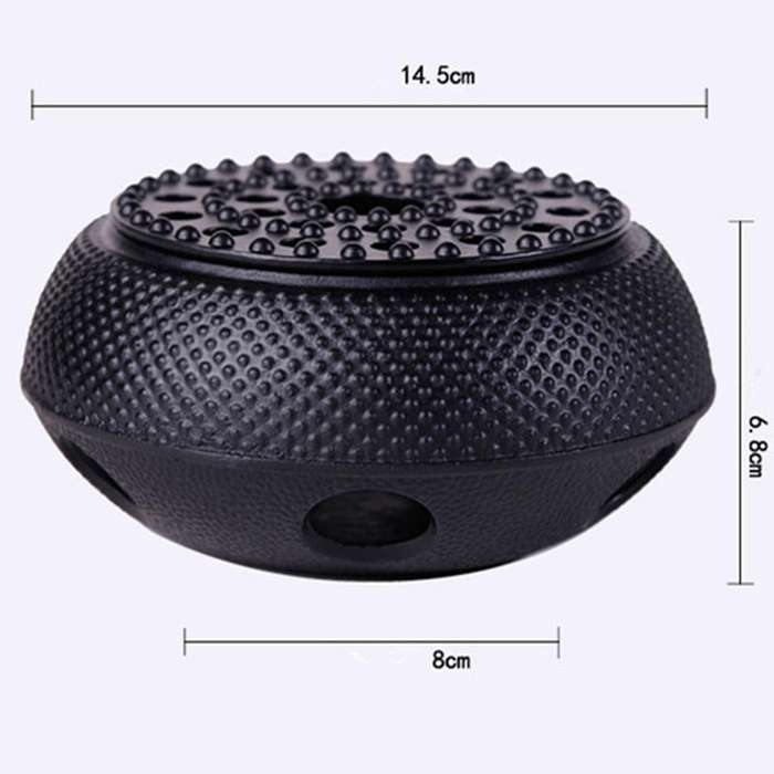 Cast Iron Burning Stove Alcohol Heater Japan Honeycomb
