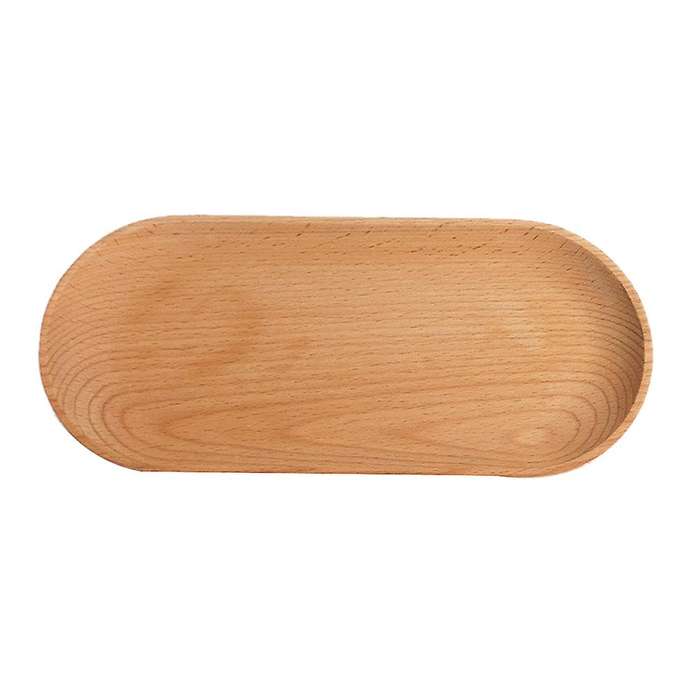 Japanese Style Wooden Tray Cafe Dessert Tray Cake Tray 10x23cm